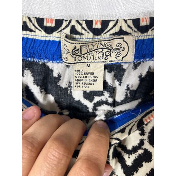 Flying Tomato Maxi Skirt Medium Mixed Print A Line Boho - Picture 6 of 9